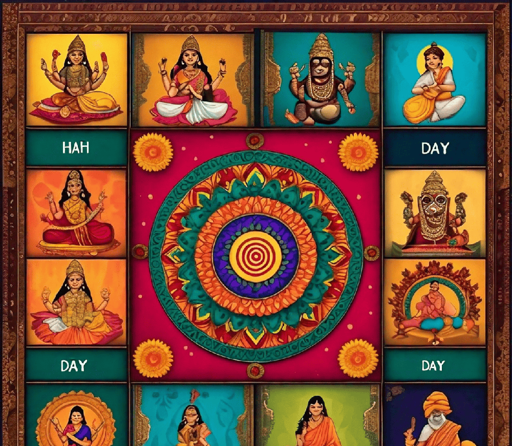 9 days of Navratri